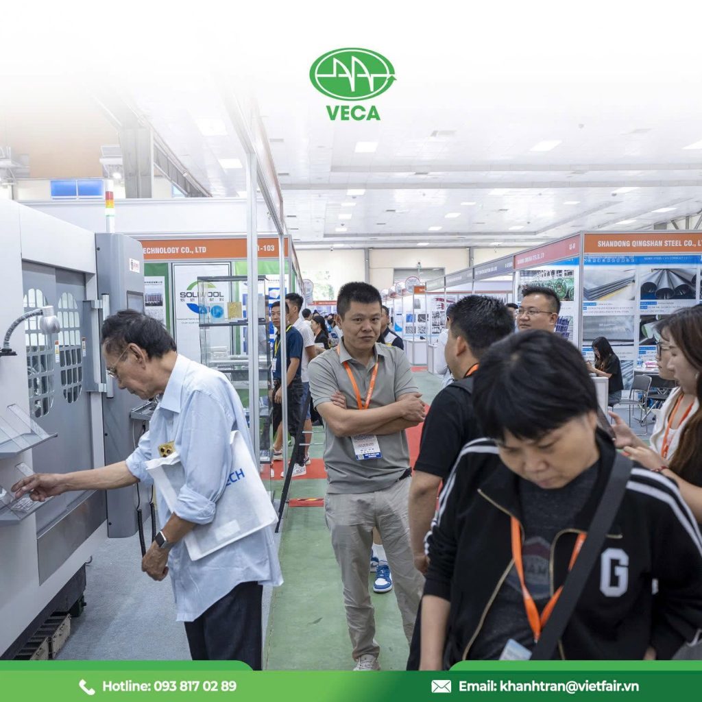 Không gian kết nối các giải pháp điều khiển công nghiệp tại VECA EXPO 2026.