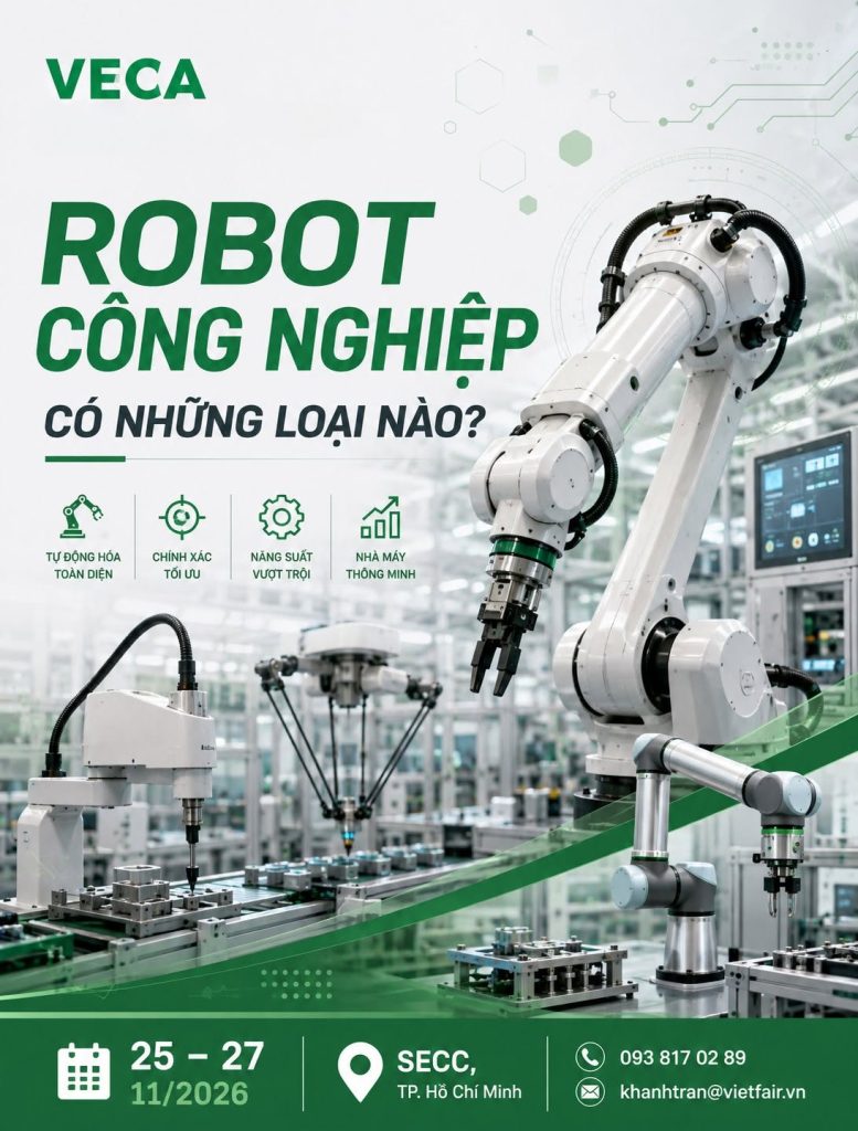 Robot Công Nghiệp Có Những Loại Nào?