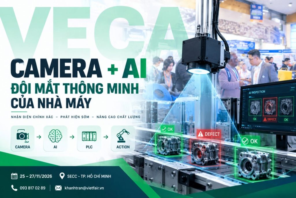 Camera + AI: “Đôi Mắt Thông Minh” Trên Dây Chuyền Sản Xuất